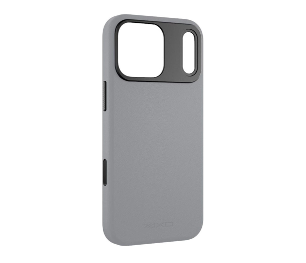 YAXO Leather Gear Slim Case MagSafe iPhone 17 Pro Bohemian Gray - 1455901 - zdjęcie 2